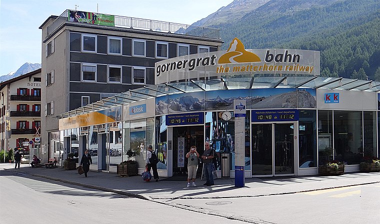 Bahnhof Zermatt GGB