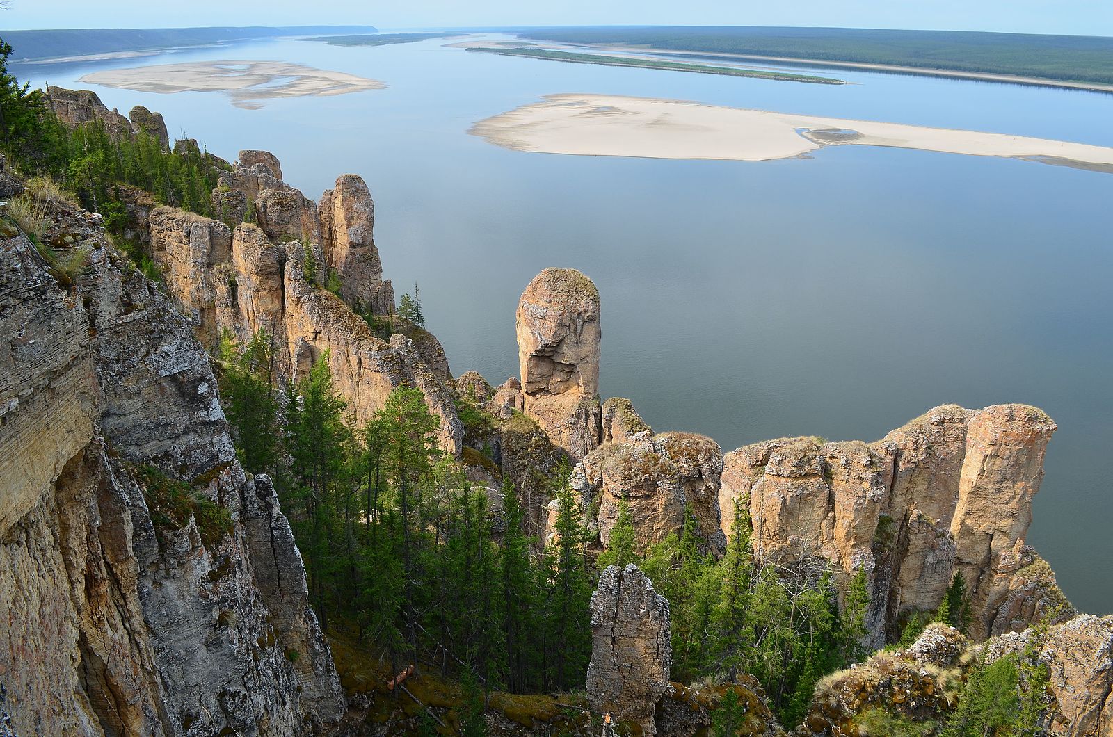 Река Лена Ленские столбы