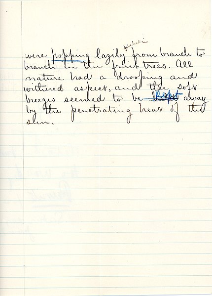 File:"A Hot day in Summer" essay for English III by Sarah (Sallie) M. Field, Abbot Academy, class of 1904 - DPLA - 067c060eb308c0d3ba69c7a715cdb01e (page 3).jpg