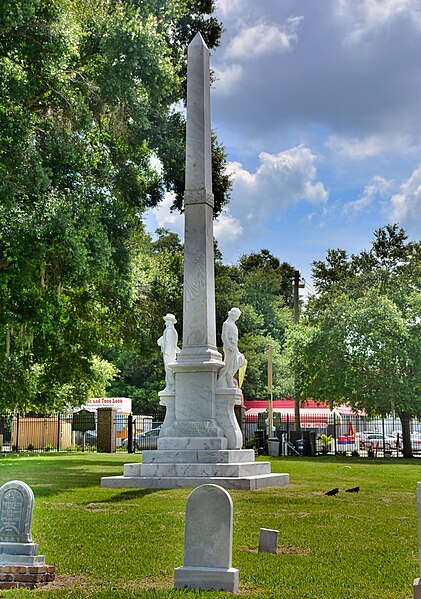 Following protests in 2018, the Confederate monument Memoria in Aeterna was relocated from a Tampa courthouse to a cemetery in Brandon