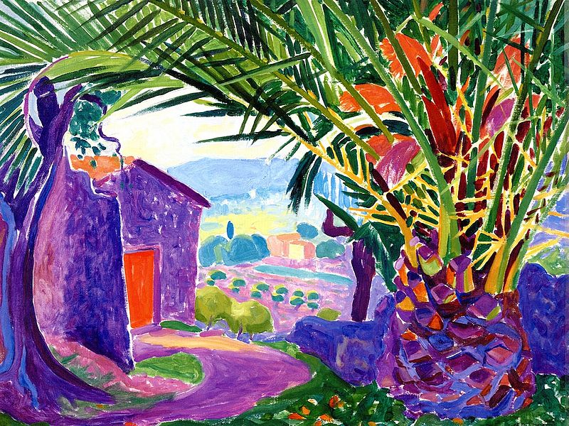 File:'The Sheltering Palm, Elche' by Edwin Ambrose Webster.jpg