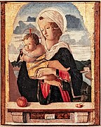 Madonna col Bambino by Giorgio Schiavone in Correr Museum