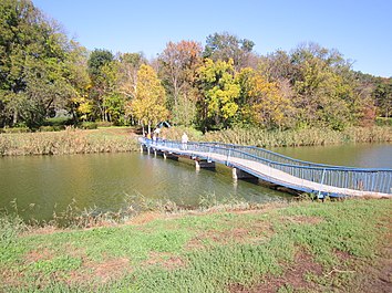 Мост в парке «Весёлые Боковеньки»