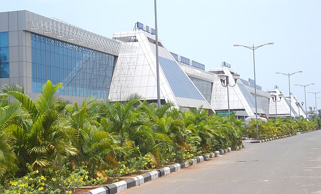 Calicut International Airport, where the casket with the hidden gold arrived for transport to its destination