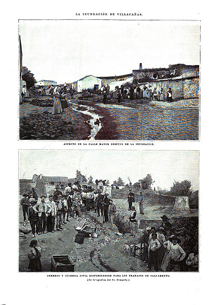 File:1893-09-30, La Ilustración Española y Americana, La inundación de Villacañas 01.jpg