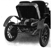 1906 Lambert runabout belakang