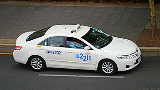 Adelaide Independent Taxis 2010-2011 Toyota Camry (ACV40R) Altise sedan, Adelaide Independent Taxis (16751219280).jpg