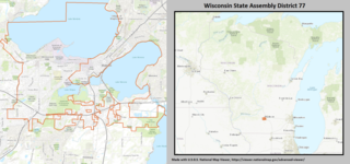 <span class="mw-page-title-main">Wisconsin's 77th Assembly district</span> American legislative district for Madison, Wisconsin