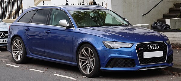 Audi RS6 Avant quattro (C7, United Kingdom)