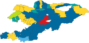 Elezioni legislative del 2015 in Kirghizistan map.svg