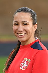 20180405 FIFA Women's World Cup Qualification AUT-SRB Jasna Djordjevic 850 6535.jpg