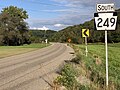 File:2021-09-17 17 22 28 View south along Pennsylvania State Route 249 just south of Short Hill Road in Chatham Township, Tioga County, Pennsylvania.jpg