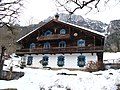 Altes Jägerhaus in Sulzau (Pongau) Old Hunter's Lodge in Werfen municipality (St. Johann im Pongau district)