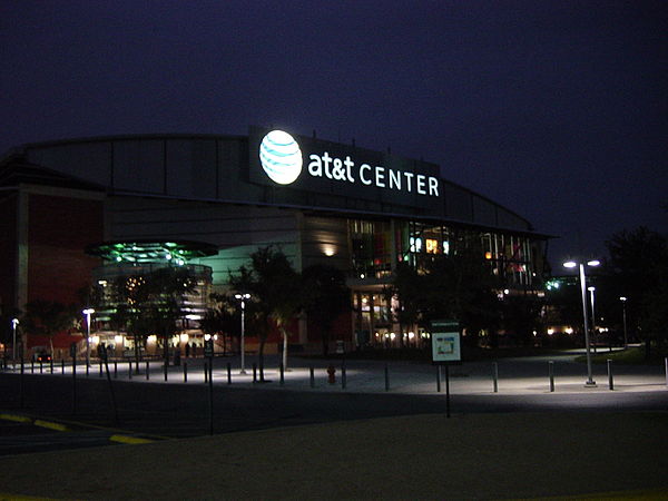 The AT&T Center, home of the Stars since 2003, except for the 2015 season due to summer renovations.