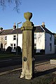 A stone pillar in Langholm - geograph.org.uk - 1605835.jpg
