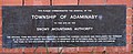 English: Monument marking the removal of the old town of Adaminaby, New South Wales