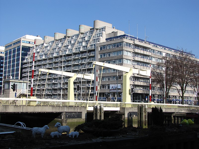 File:Admiraliteitsbrug - Rotterdam - View of the bridge from the South East.jpg