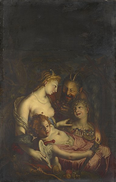 File:After Hendrick Goltzius (1558-1617) - 'Without Ceres and Bacchus, Venus would Freeze' (Sine Cerere et Libero Figet Venus) - RCIN 402629 - Royal Collection.jpg