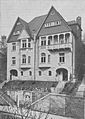 Doppelwohnhaus von de:Albert Eitel, vor 1907, ehemals Stuttgart, Werastraße.