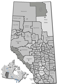 Northern Sunrise County Municipal district in Alberta, Canada