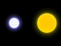 Thumbnail for File:Algol-type variable binary star animation 1.gif