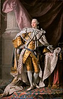 George III in his coronation robes