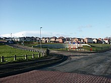 Centre of the Kendray estate with playground and amphitheatre Amphitheatre - geograph.org.uk - 310194.jpg