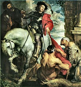 Sint Maarten door Antoon van Dyck