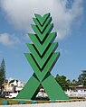 Escultura La Araucaria en Xalapa.