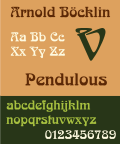 Thumbnail for Arnold Böcklin (typeface)