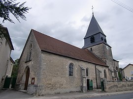 The church in Arsonval
