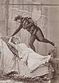 Atelier Nadar - Jeanne Granier (Eurydice) and Eugène Vauthier (Jupiter) in the fly scene from Jacques Offenbach's Orphée aux enfers.jpg
