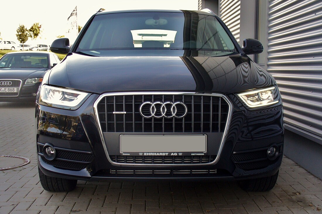 File:Audi Q3 2.0 TDI quattro S tronic Phantomschwarz Front.JPG