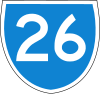 Australian State Route 26.svg