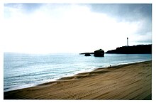 La grande plage e il faro