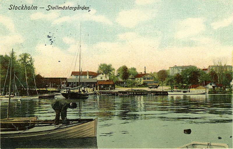 File:BRUNNSVIKEN. Brunnsviken, Stockholm. 1910 - Sjöhistoriska museet - Fo200545.jpg