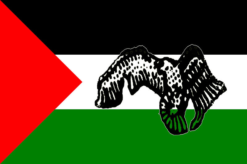 File:Ba'th Resistance Flag with big Saladin Eagle.jpg