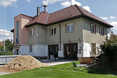 Bačetín : la mairie.