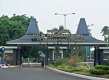 Entrance to the Halim Perdanakusuma Airport Bandar Udara Halim - panoramio.jpg