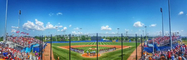 The Pan Am Ball Park in Ajax, was the venue for the baseball competitions