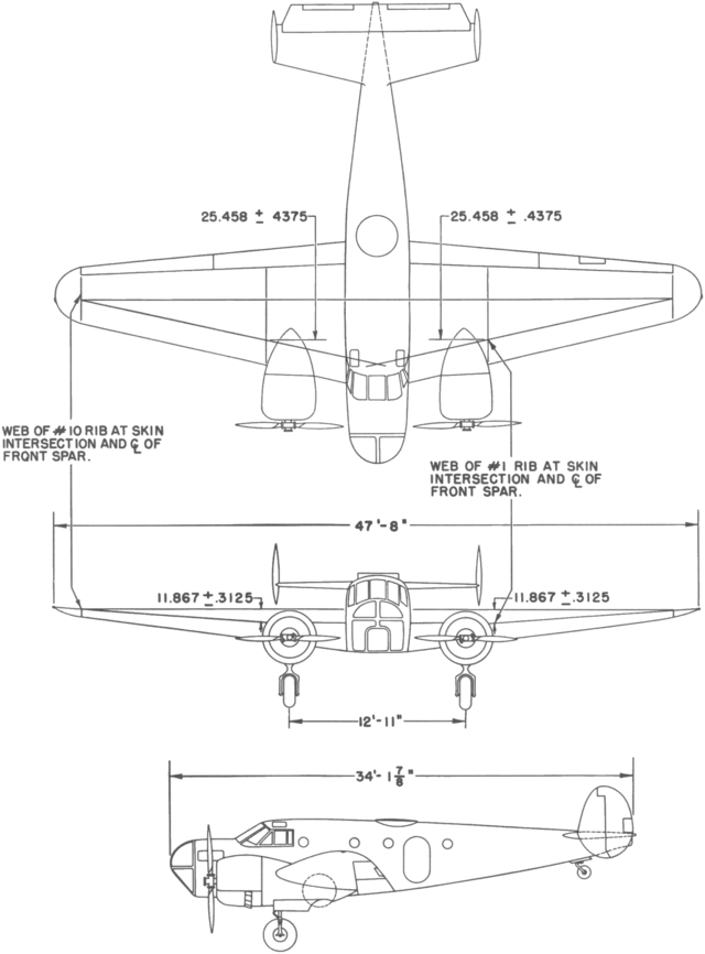 Beechcraft Model 18 - Wikipedia