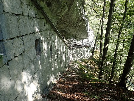 Befestigungsanlage kroatenhöhle