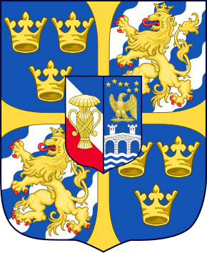 File:Blason Oscar II de Suède.svg