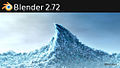Blender 2.72 splash screen