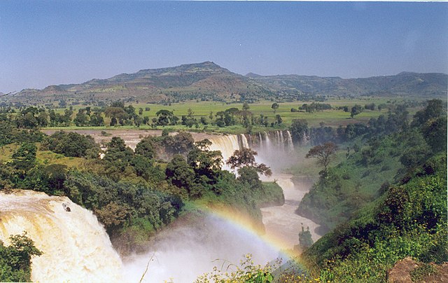 The Blue Nile Falls near Bahir Dar