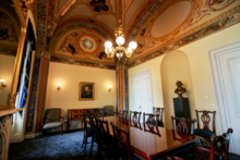 The "Board of Education room", occupied by the Speaker of the House of Representatives Board of Education room.png