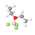 Boron Trifluoride Ball and Stick Model.png