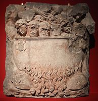 Skulptura obsojenih na pekel iz prvotne korne pregrade (1230)