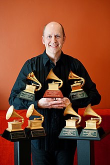 Brian Vibberts with 7 Grammy Awards Brian Vibberts Grammys.jpg