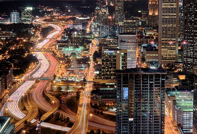 Midtown Atlanta and the Downtown Connector